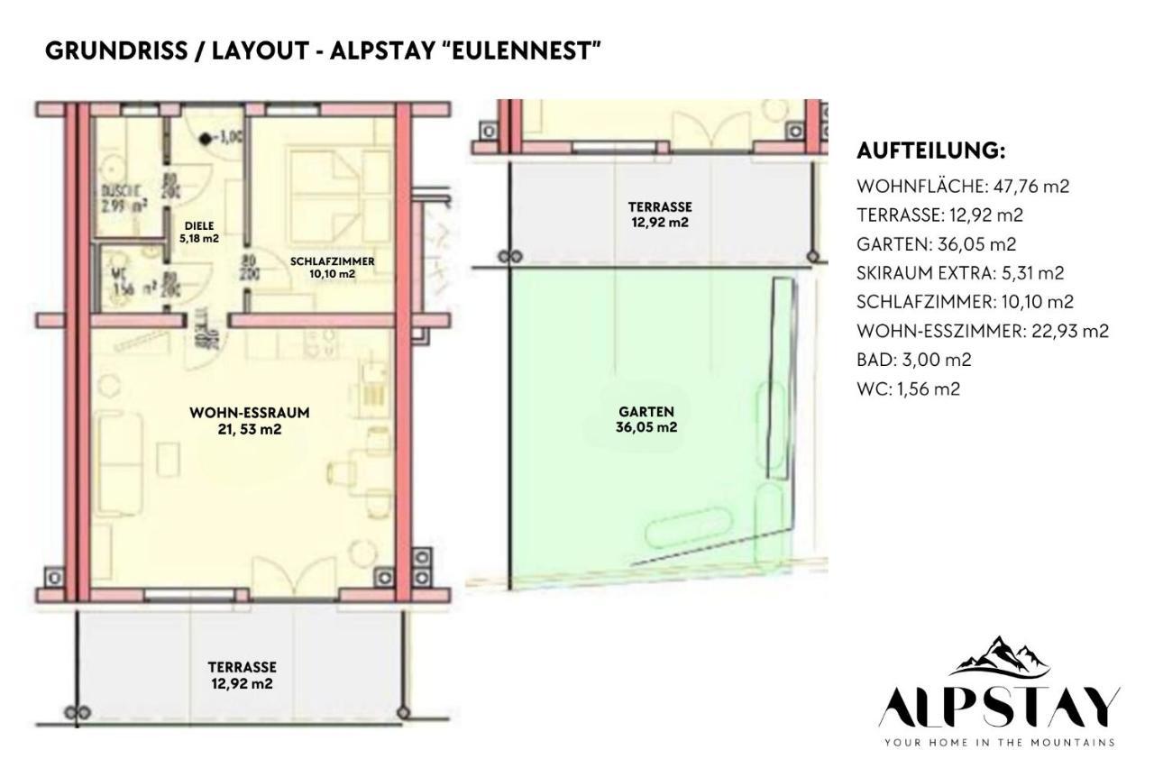 Alpstay "Eulennest" - Kaernten Card Sommer Inklusive Bad Kleinkirchheim Bagian luar foto